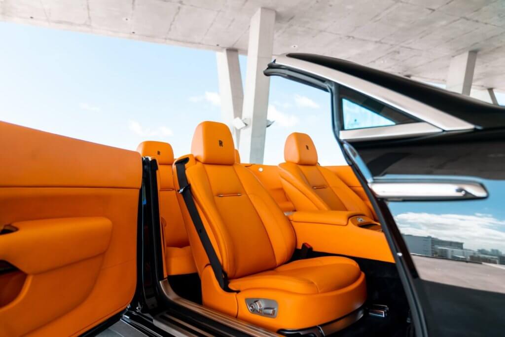 Rolls-Royce Dawn (black w/orange) 2