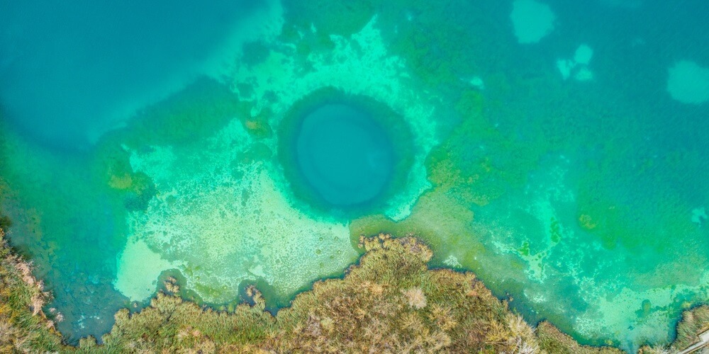 Blue Hole North Andros Bahamas