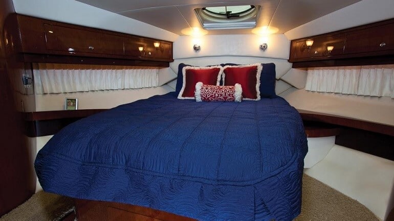 46ft Regal yacht interior charter solutions